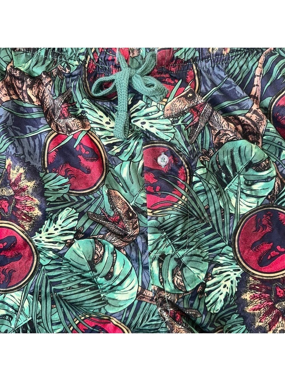 NWOT Men’s 2XL Jurassic World Pajama Sleep Pants - Picture 3 of 5